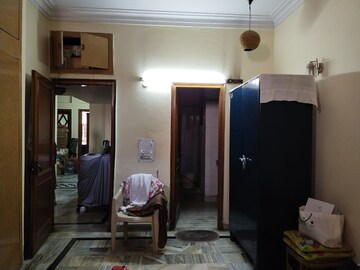 Living Room in 3 BHK Builder Floor at Shivalik Colony – for Rent