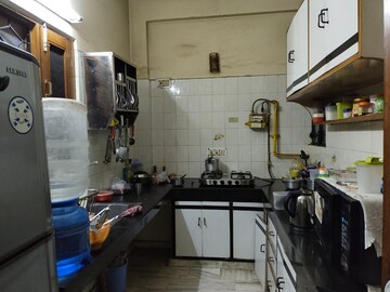 Kitchen in 3 BHK Builder Floor at Shivalik Colony – for Rent