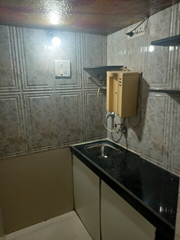 Kitchen in 1 RK Apartment at Akanksha CHS Prabhadevi, Prabhadevi – for Rent