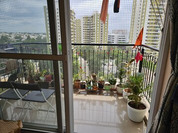 Balcony in 2 BHK Apartment at Puravankara Purva Skywood, Off Sarjapur Road – for Sale
