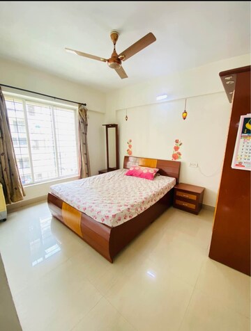 Bedroom in 2 BHK Apartment at Runwal Euphoria, Kondhwa – for Rent
