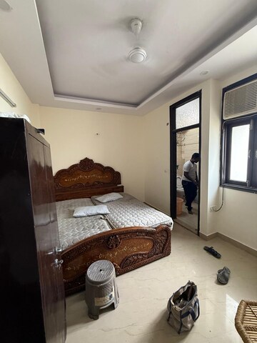 Bedroom in 1 BHK Builder Floor at Kalkaji – for Rent