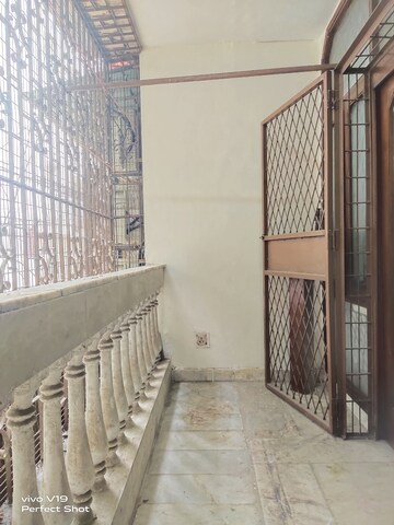 Balcony in 3 BHK Builder Floor at East Of Kailash – for Rent