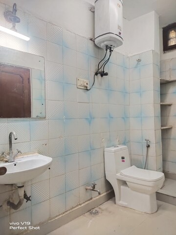 Bathroom in 3 BHK Builder Floor at East Of Kailash – for Rent