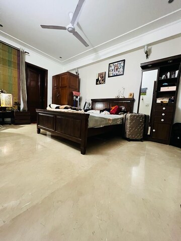 Bedroom in 3 BHK Builder Floor at Kalkaji – for Rent