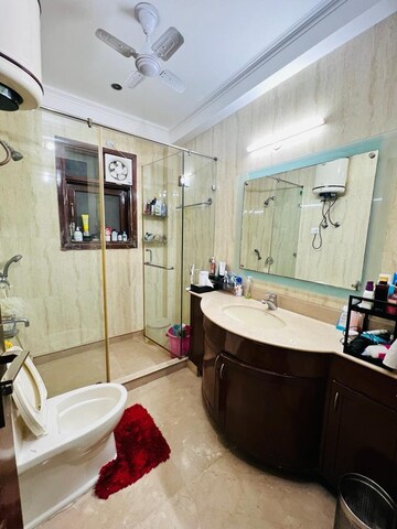 Attached Bathroom in 3 BHK Builder Floor at Kalkaji – for Rent