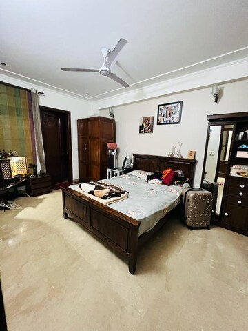 Living Room in 3 BHK Builder Floor at Kalkaji – for Rent