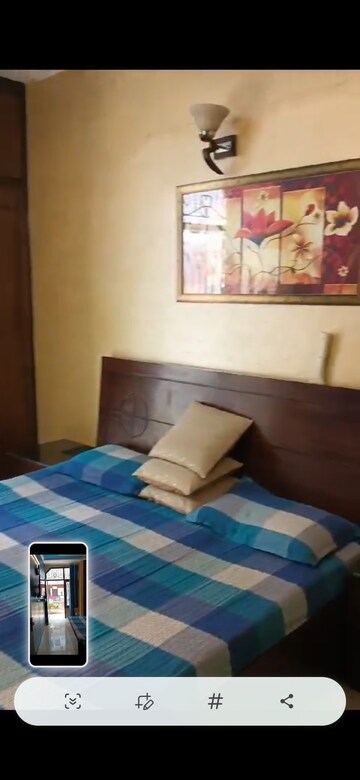 Bedroom in 3 BHK Builder Floor at DDA Taimoor Enclave, New Friends Colony – for Sale