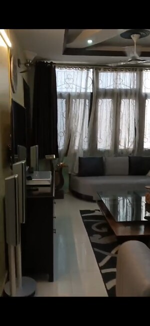 Living Room in 3 BHK Builder Floor at DDA Taimoor Enclave, New Friends Colony – for Sale