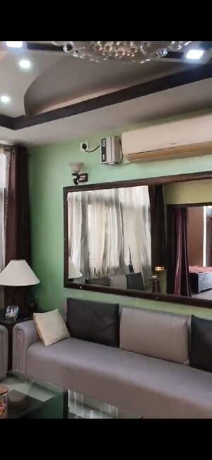 Living Room in 3 BHK Builder Floor at DDA Taimoor Enclave, New Friends Colony – for Sale