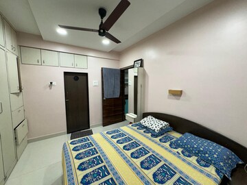 Master Bedroom in 1 BHK Apartment at Shivram Park, Bhandup West – for Rent