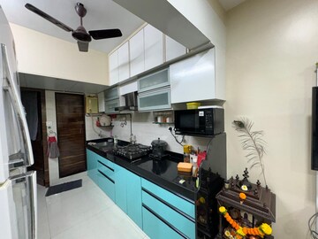 Kitchen in 1 BHK Apartment at Shivram Park, Bhandup West – for Rent