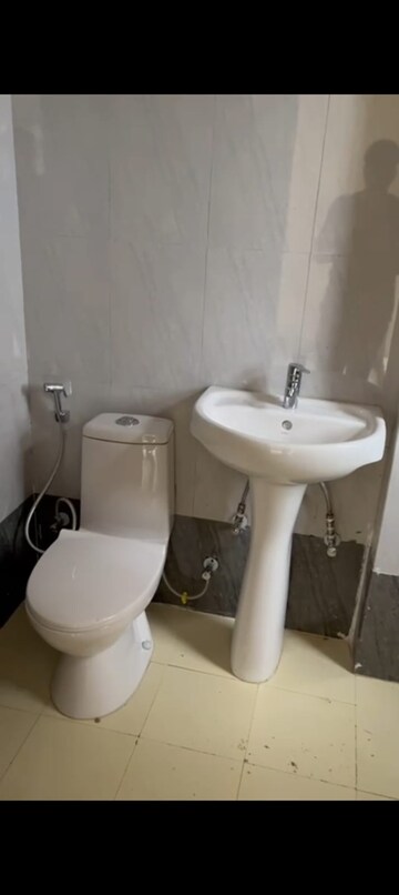Bathroom in 2 BHK Apartment at Galaxy North Avenue, Gaur City 1 – for Rent