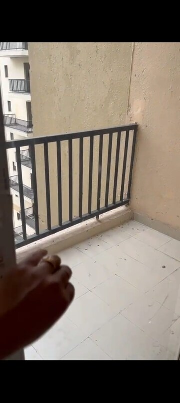 Balcony in 2 BHK Apartment at Galaxy North Avenue, Gaur City 1 – for Rent