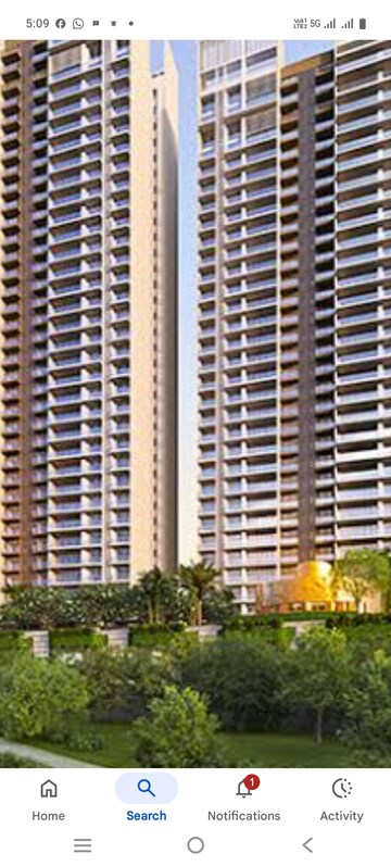 3 BHK Apartment – Exterior View View at Kalpataru Vista, Sector 128 - for Rent