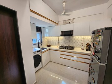 Kitchen in 1 BHK Apartment at New Jay Palace, Yari Road – for Rent