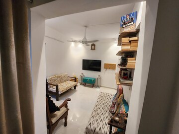 Living Room in 1 BHK Apartment at New Jay Palace, Yari Road – for Rent