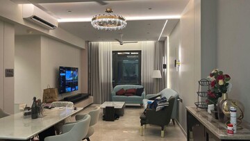 Living Room in 4 BHK Apartment at Lodha The Park Trump Tower, Worli – for Sale