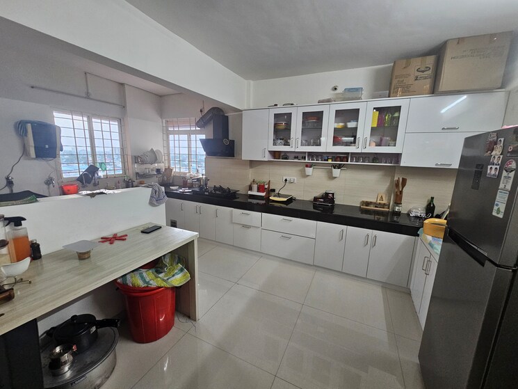 Kitchen, kaloor 3 Bedroom 1671 Sq.Ft. Apartment In Kaloor Kochi 8943967