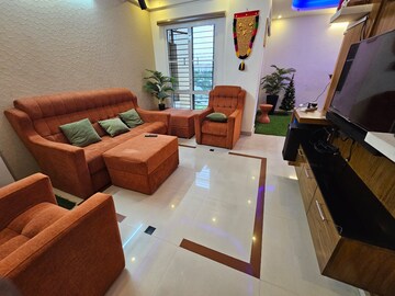 Living Room in 3 BHK Apartment at Kakkanad – for Sale