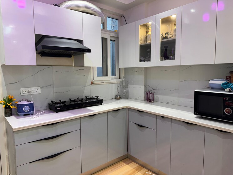 Kitchen, ssg-yash-apartment-3 2 Bedroom 1000 Sq.Ft. Builder Floor In Sector 12a Gurgaon 8944040