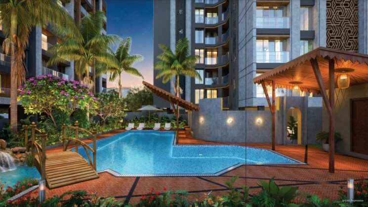 Exterior View, basil-mondale 2 Bedroom 751 Sq.Ft. Apartment In Mundhwa Pune 8943066