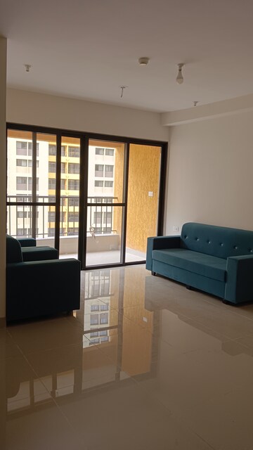 Living Room in 2.5 BHK Apartment at Magarpatta Riverview City, Loni Kalbhor – for Rent