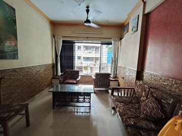 Living Room in 2 BHK Apartment at Amazon Park, Borivali West – for Rent