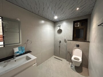 Bathroom in 3.5 BHK Apartment at Pranava One Hyderabad, Somajiguda – for Rent