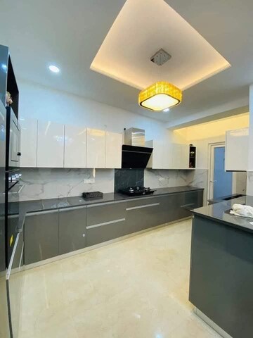Kitchen in 3 BHK Apartment at Freedom Fighters Enclave – for Rent