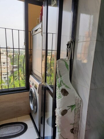 Living Room in 1 BHK Apartment at Bandra West – for Rent
