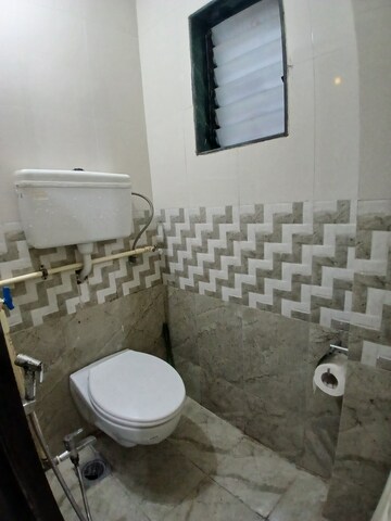 Bathroom in 1 BHK Apartment at New Mhada Tower, Malad West – for Rent