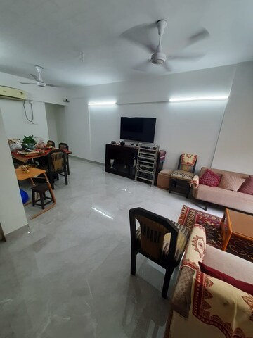 Living Room in 3 BHK Apartment at Juhu – for Rent