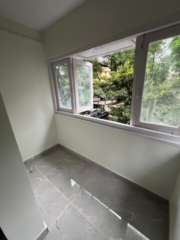 Balcony in 3 BHK Apartment at Juhu – for Rent