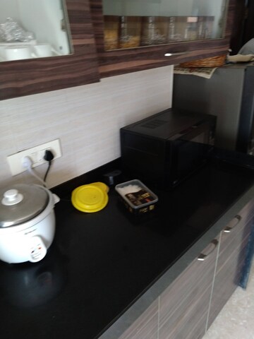 Kitchen in 4 BHK Apartment at Jaycee Bhagtani Krishaang, Powai – for Rent
