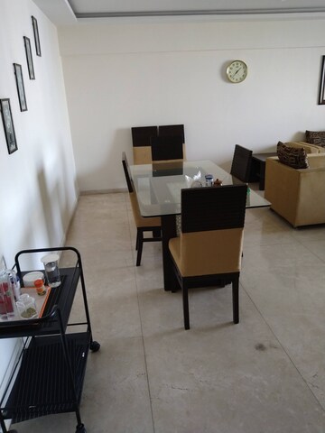 Living Room in 4 BHK Apartment at Jaycee Bhagtani Krishaang, Powai – for Rent