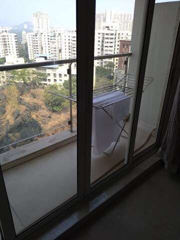 Balcony in 4 BHK Apartment at Jaycee Bhagtani Krishaang, Powai – for Rent