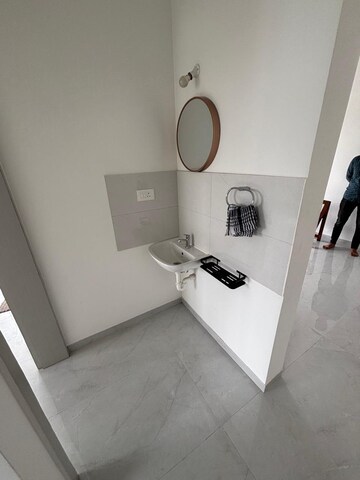 Bathroom in 1 BHK Apartment at Varanasi Society, Warje – for Rent