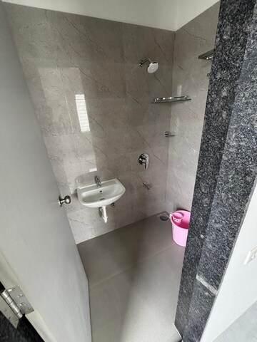 Bathroom in 1 BHK Apartment at Varanasi Society, Warje – for Rent