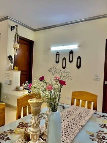 Living Room in 2 BHK Apartment at Freedom Fighters Enclave – for Rent