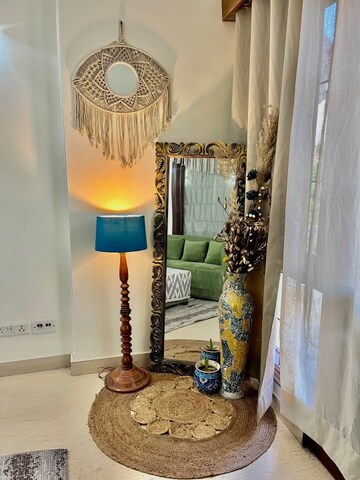 Staircase in 2 BHK Apartment at Freedom Fighters Enclave – for Rent