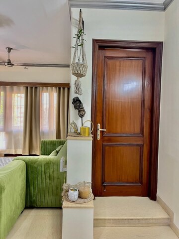 Living Room in 2 BHK Apartment at Freedom Fighters Enclave – for Rent