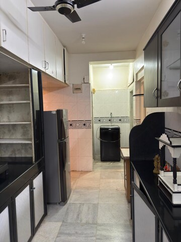 Kitchen in 3 BHK Apartment at Divine Space Meenaxi Tower, Goregaon East – for Rent