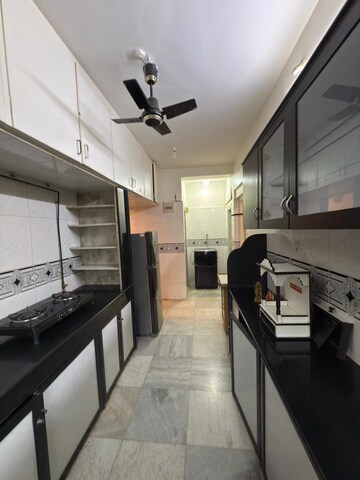 Kitchen in 3 BHK Apartment at Divine Space Meenaxi Tower, Goregaon East – for Rent