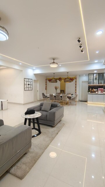 Living Room in 4 BHK Apartment at NCC Urban Gardenia, Gachibowli – for Sale