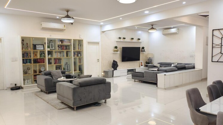 Living Room, ncc-urban-gardenia 4 Bedroom 3480 Sq.Ft. Apartment In Gachibowli Hyderabad 8944335