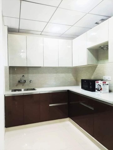 Kitchen in 1 BHK Apartment at Freedom Fighters Enclave – for Rent