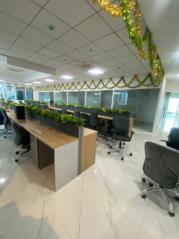 Team Area in  Office Space at Sunrise Business Park, Wagle Industrial Estate – for Rent