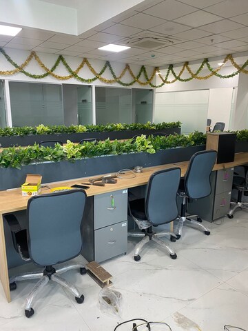 Team Area in  Office Space at Sunrise Business Park, Wagle Industrial Estate – for Rent