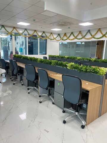 Team Area in  Office Space at Sunrise Business Park, Wagle Industrial Estate – for Rent